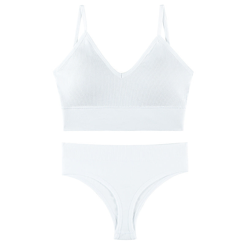 Naadloze Triangle BH Set – Meerdere Kleuren