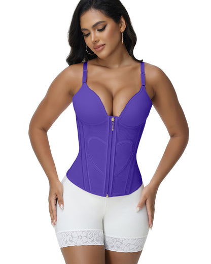 ELVAE – Shaping BH Corset - LivingCurves Paars / XS