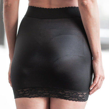 MIVA – Licht Corrigerende Slip met Volledige Shaping - LivingCurves Half Slip Black / S/26