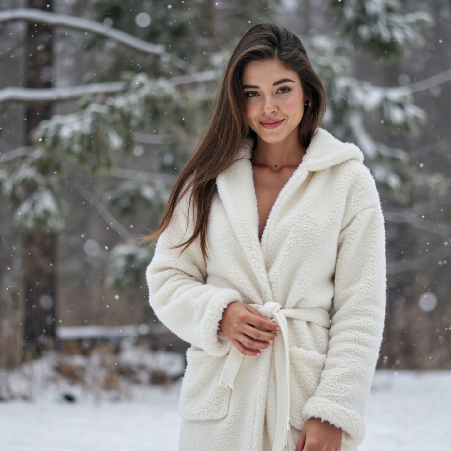 The Teddy Gown In Cream