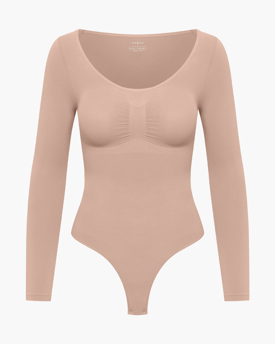 ARYA – Longsleeve Sculpt Bodysuit (Stringmodel)