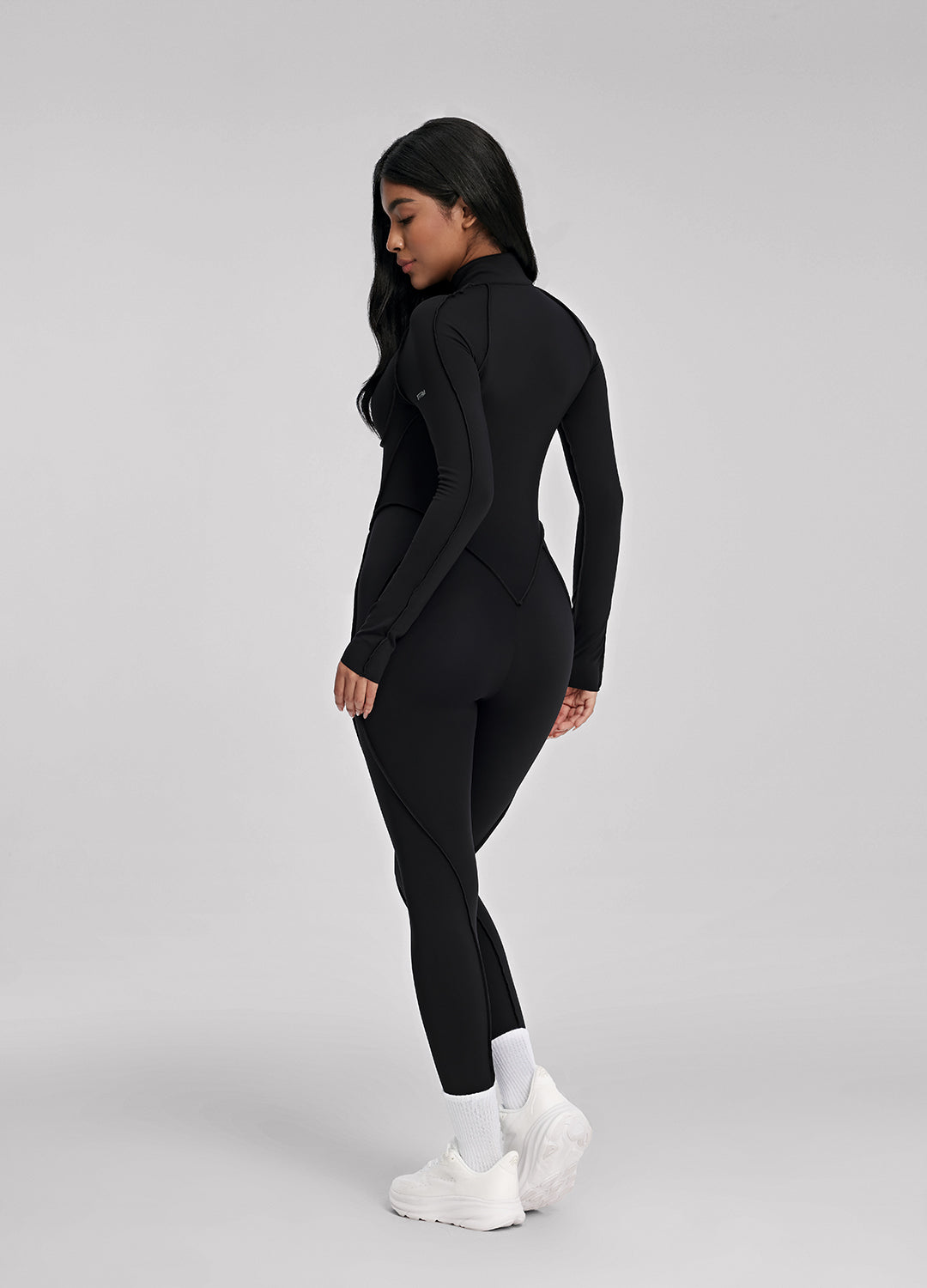 LOUA – Closed-Back Catsuit - LivingCurves Bodysuit Black / XS