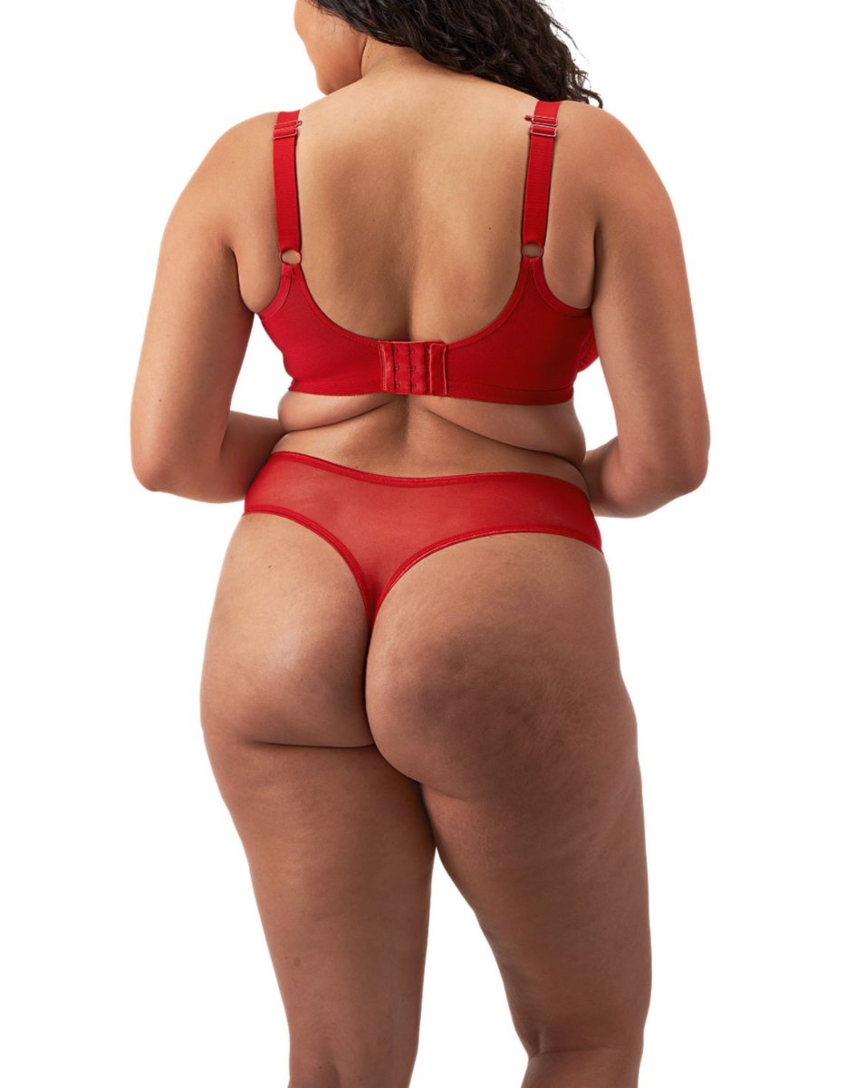 Elomi Matilda Haute Red Thong Panty 8907