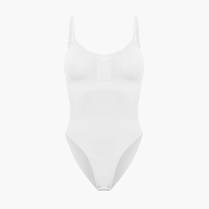 LINN – Naadloze Shaping Body - LivingCurves Bodysuit Wit / XS
