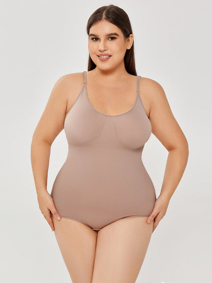 RINA – Shaping Bodysuit met Volle Buste Support - LivingCurves Kaching Cart Upsell Toggle Beige / 2XL