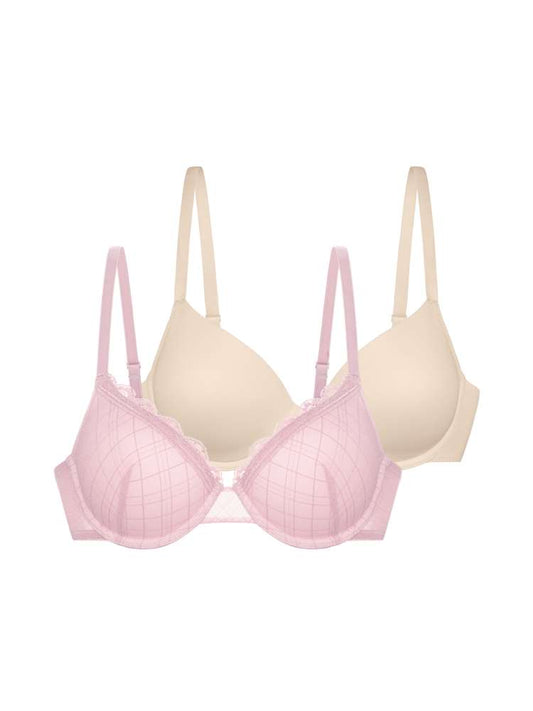 Imani – 2-Pack Licht Gewatteerde Demi Bh