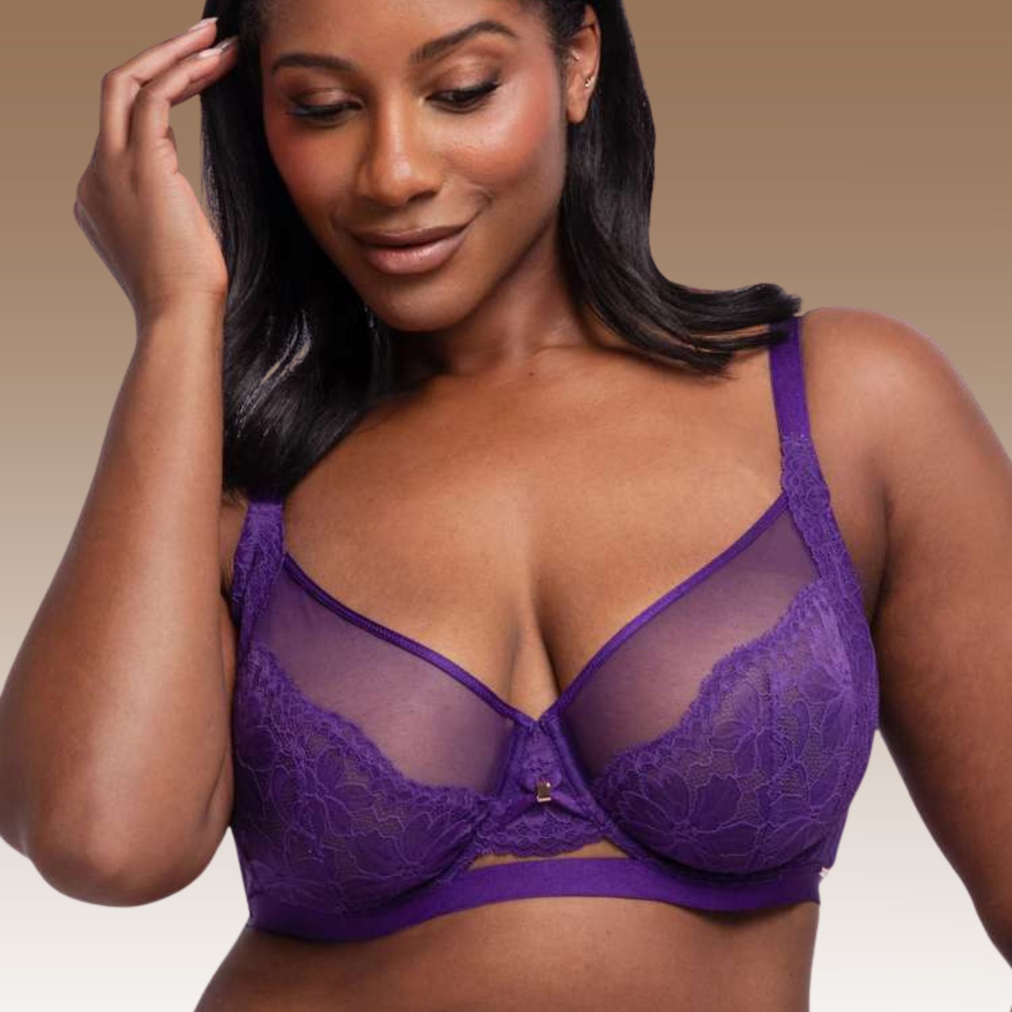 Jemma – Full Cup Bh met Kant en Mesh