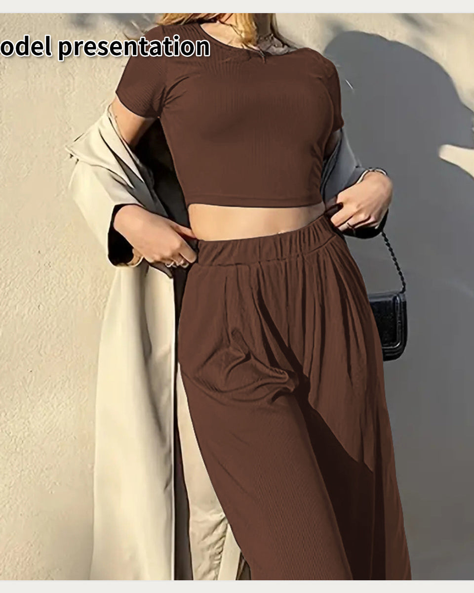 Women's Fashion Simple Solid Color Suit