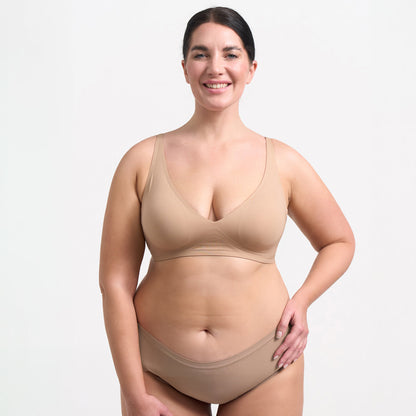 NÉLA- Comfort BH - LivingCurves Beha Zwart / S