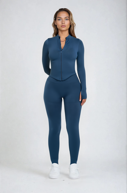 ZIRA – Ribbel Contour Legging - LivingCurves XS