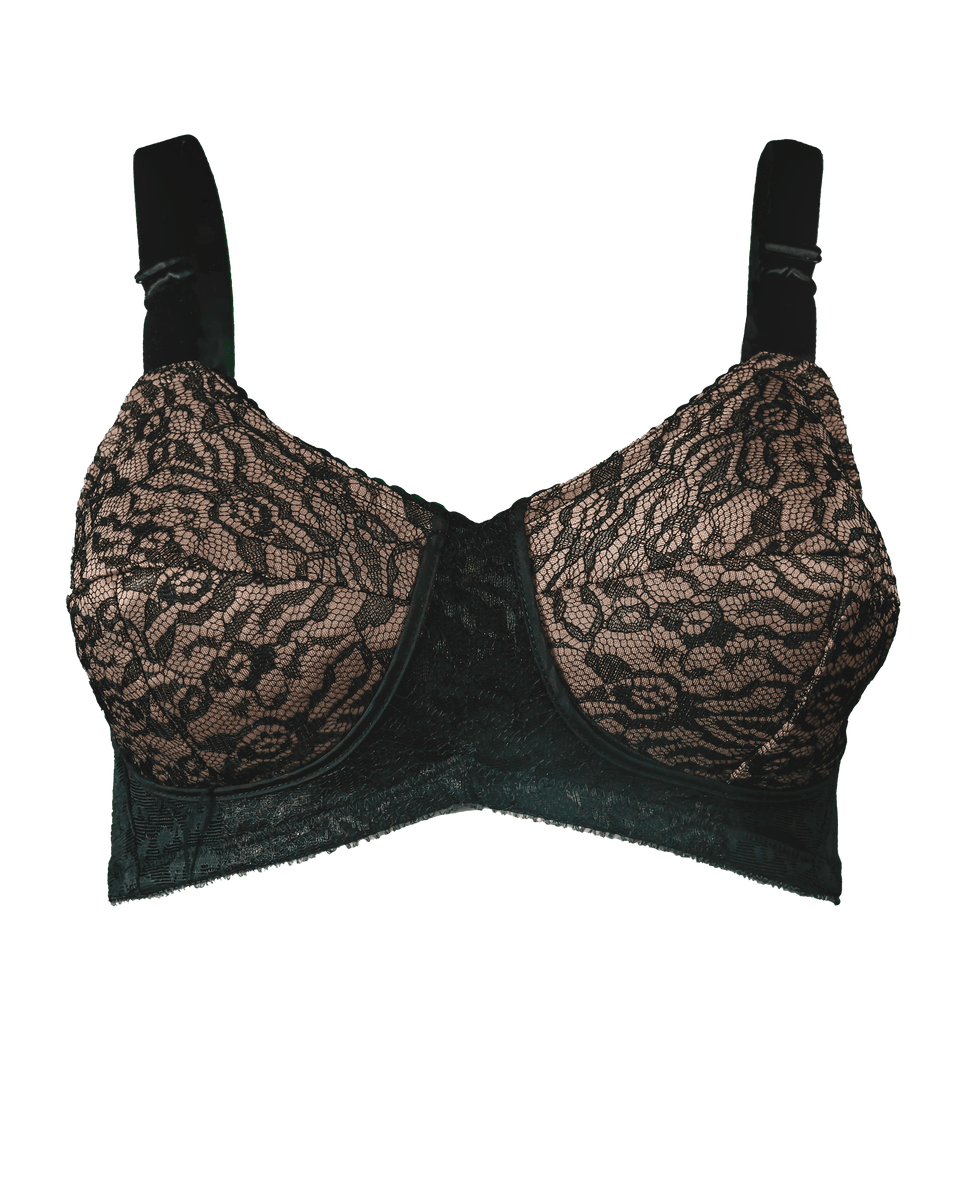 Style 2101 | Expandable Cup Wireless Shaper Bra - Mocha