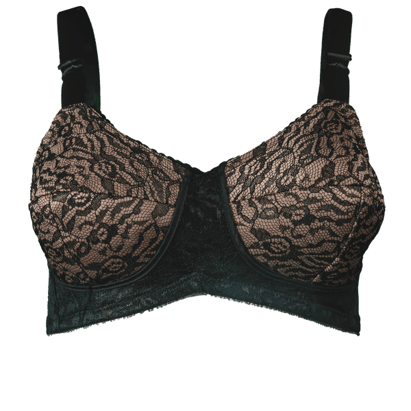 Style 2101 | Expandable Cup Wireless Shaper Bra - Mocha