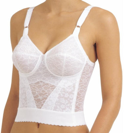 MARISTELLA – Longline Wireless Bra - LivingCurves Long Line Bra Wit / 34B
