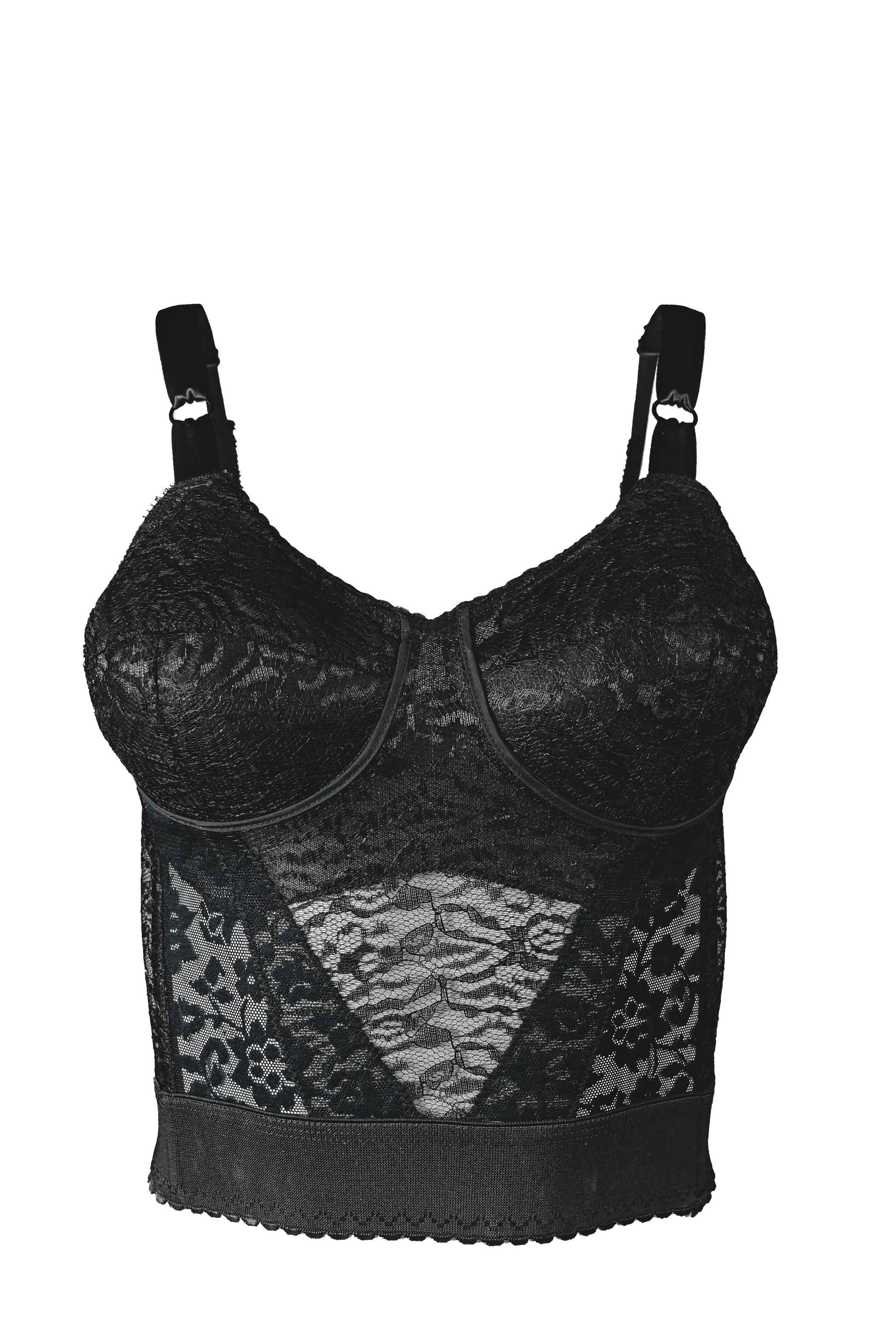 MARISTELLA – Longline Wireless Bra - LivingCurves Long Line Bra Wit / 34B