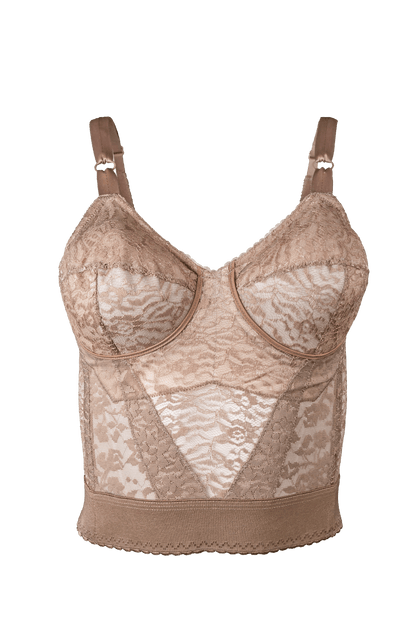 MARISTELLA – Longline Wireless Bra - LivingCurves Long Line Bra Wit / 34B