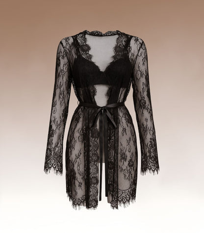 LIVC – Signature Lace Robe