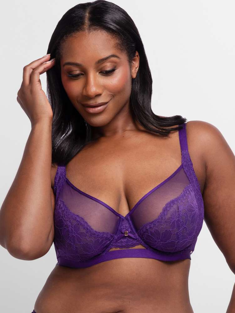 Jemma – Full Cup Bh met Kant en Mesh