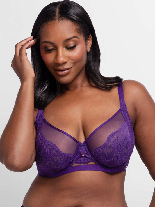 Jemma – Full Cup Bh met Kant en Mesh