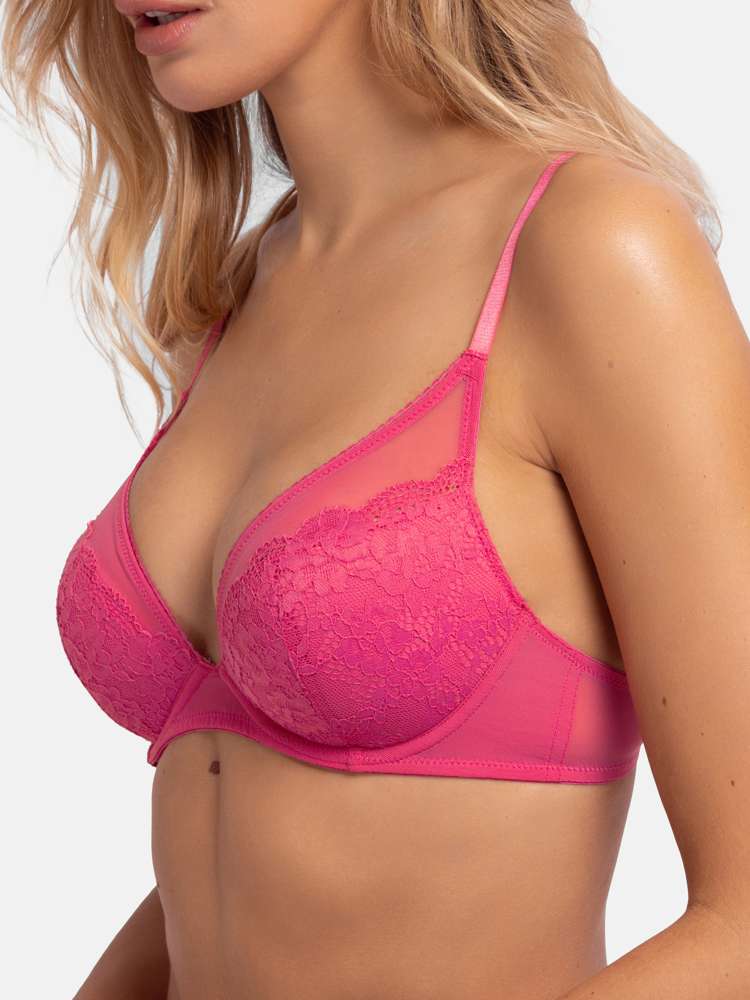 Norissa – 2-Pack Licht Gewatteerde Plunge Bh