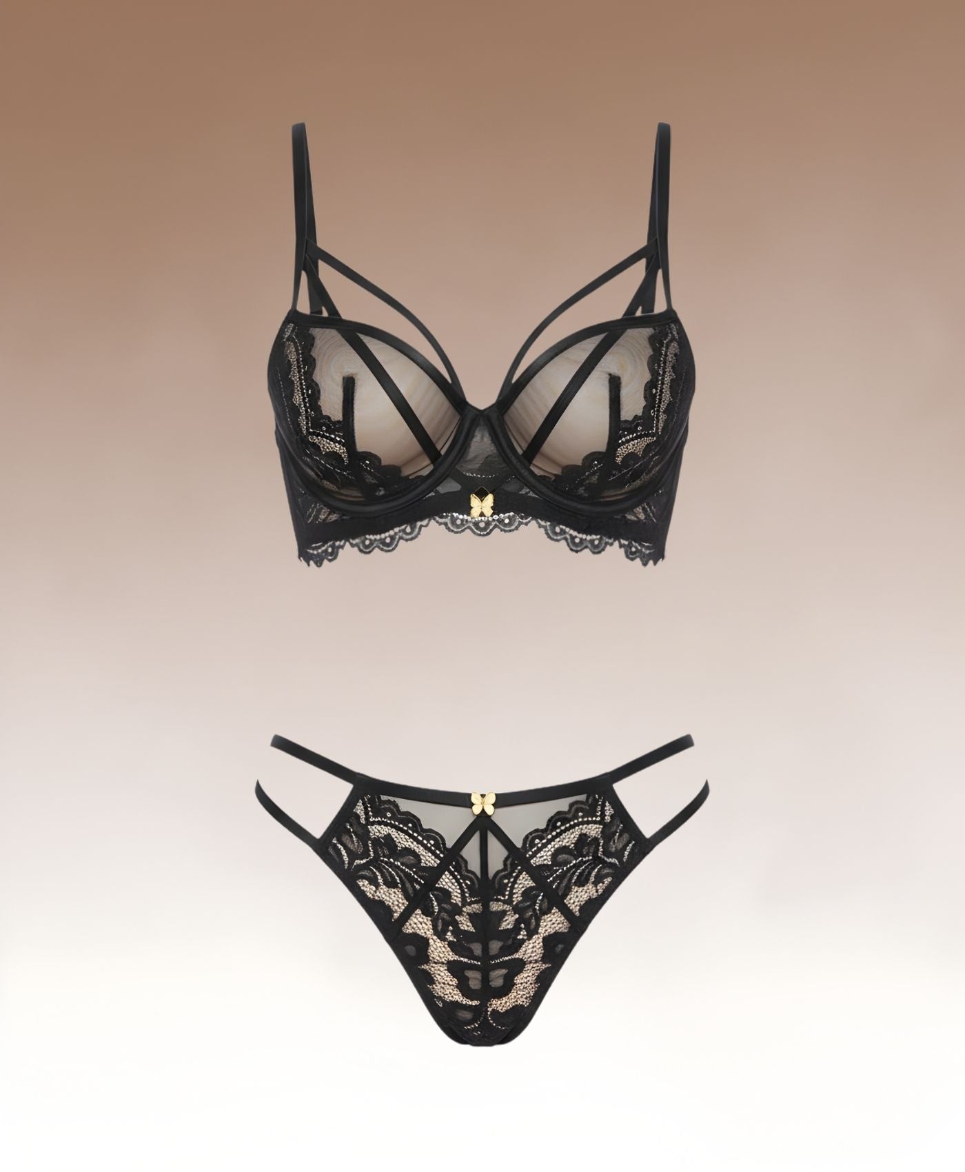 Aurélie Klassieke Kanten Set – Tijdloze Kanten Lingerie voor Vrouwen