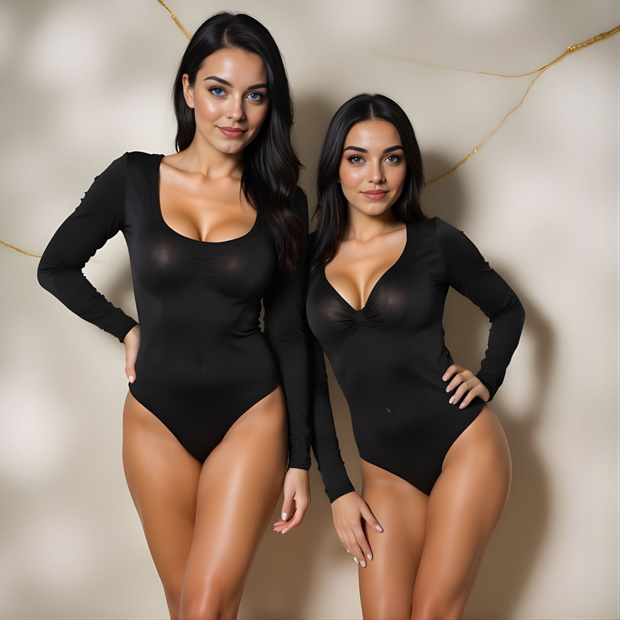 LIVC – Longsleeve Sculpt Bodysuit (String)