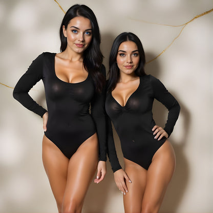 LIVC – Longsleeve Sculpt Bodysuit (String)