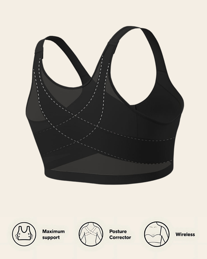 NÉLA - Posture Support BH NÉLA - LivingCurves Brasieres Zwart / 70B