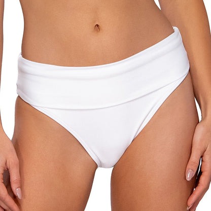 Hannah – High Waist Bikini Slip met Omslagband