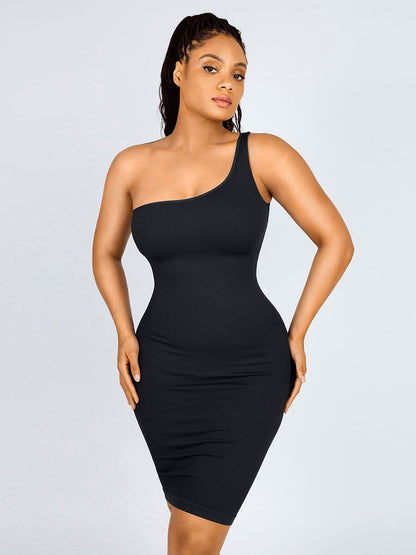 YARA – Seamless One-Shoulder Shaper Dress