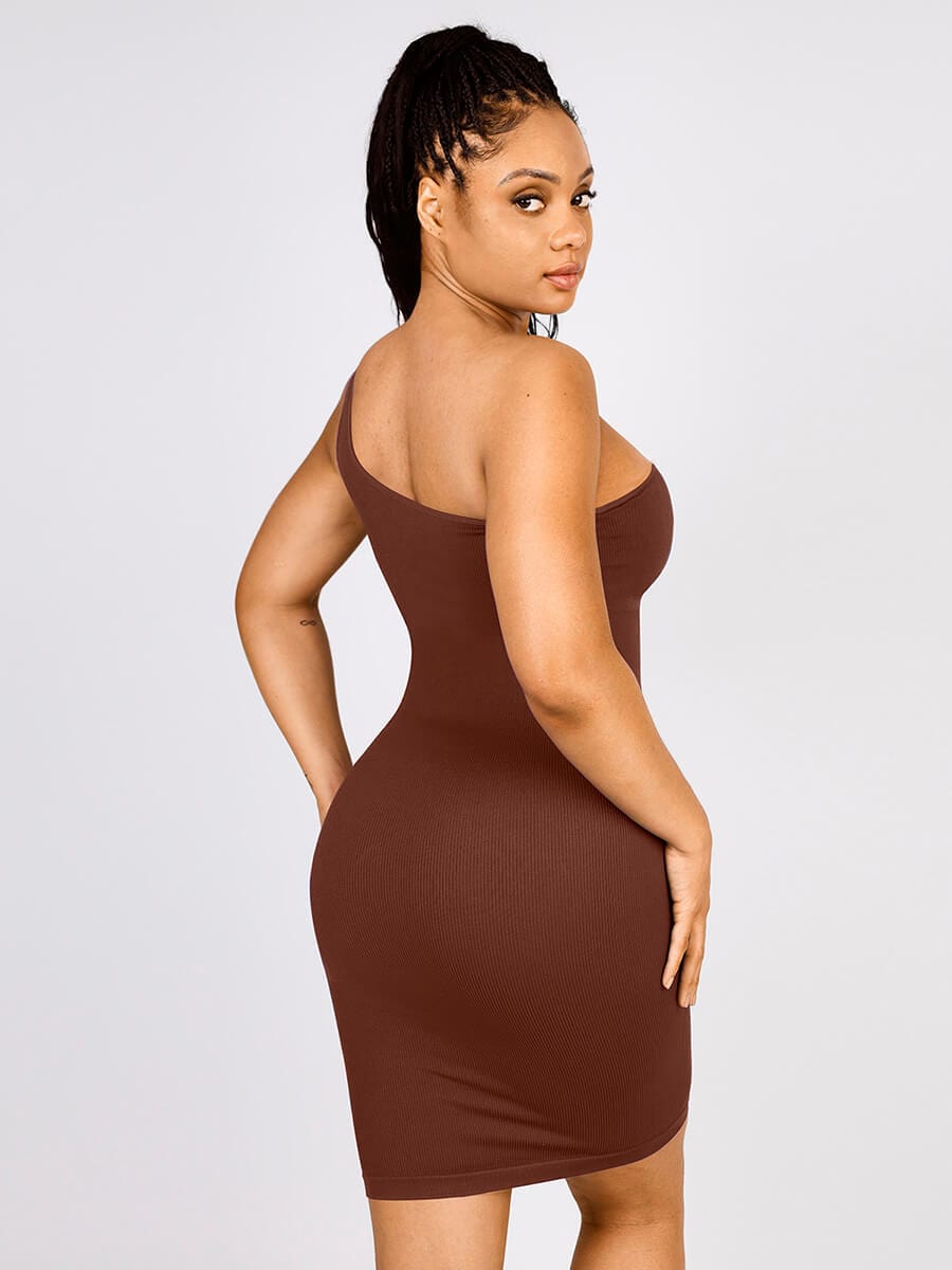 YARA – Seamless One-Shoulder Shaper Dress