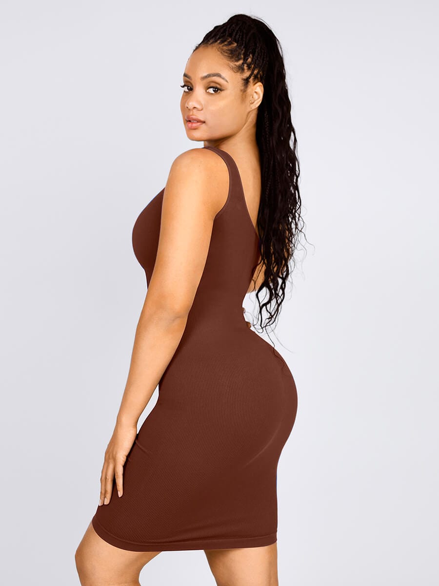 YARA – Seamless One-Shoulder Shaper Dress