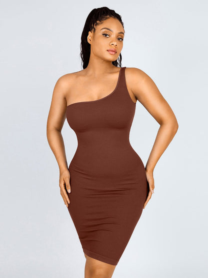 YARA – Seamless One-Shoulder Shaper Dress