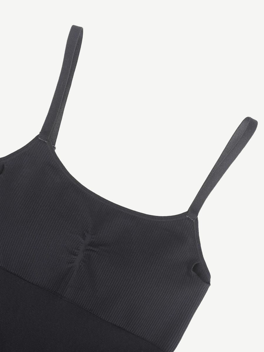 ELEVARE – Every-day tummy control jumpsuit - LivingCurves activewear Zwart / XS/S