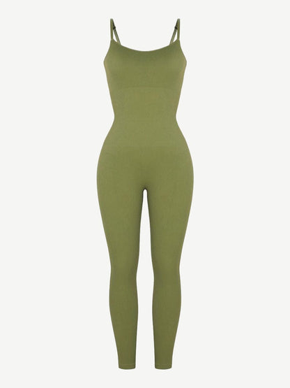 ELEVARE – Every-day tummy control jumpsuit - LivingCurves activewear Zwart / XS/S