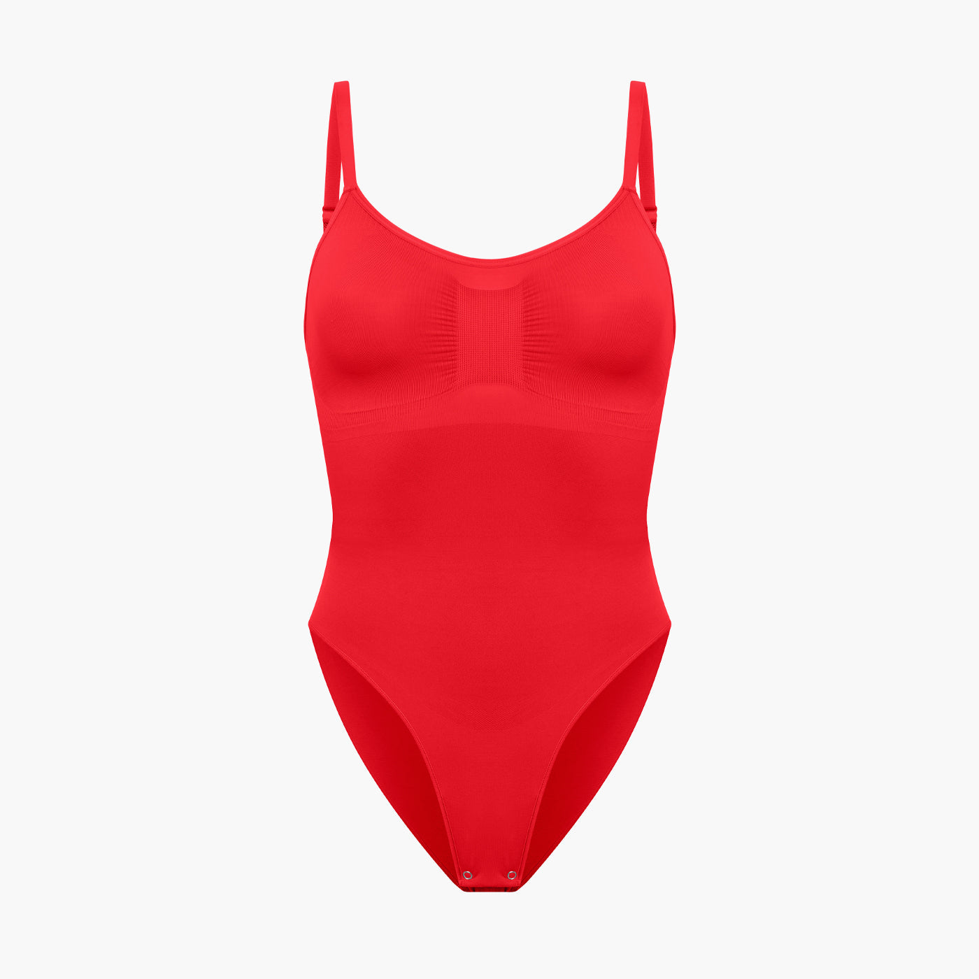 LINN – Naadloze Shaping Body - LivingCurves Bodysuit Rood / XS