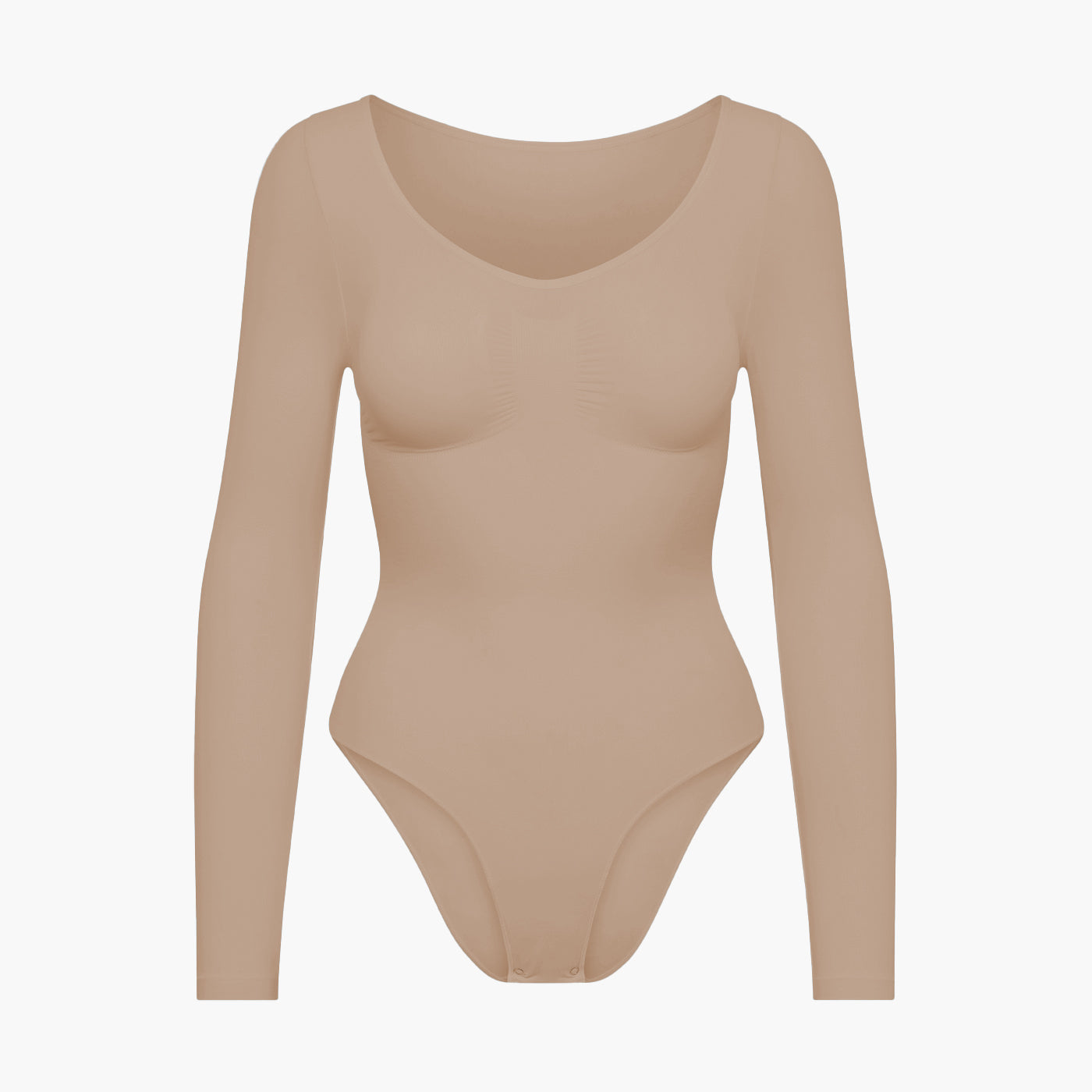 NAYA – Longsleeve Sculpt Bodysuit (Slipmodel) - LivingCurves Bodysuit Beige / XS