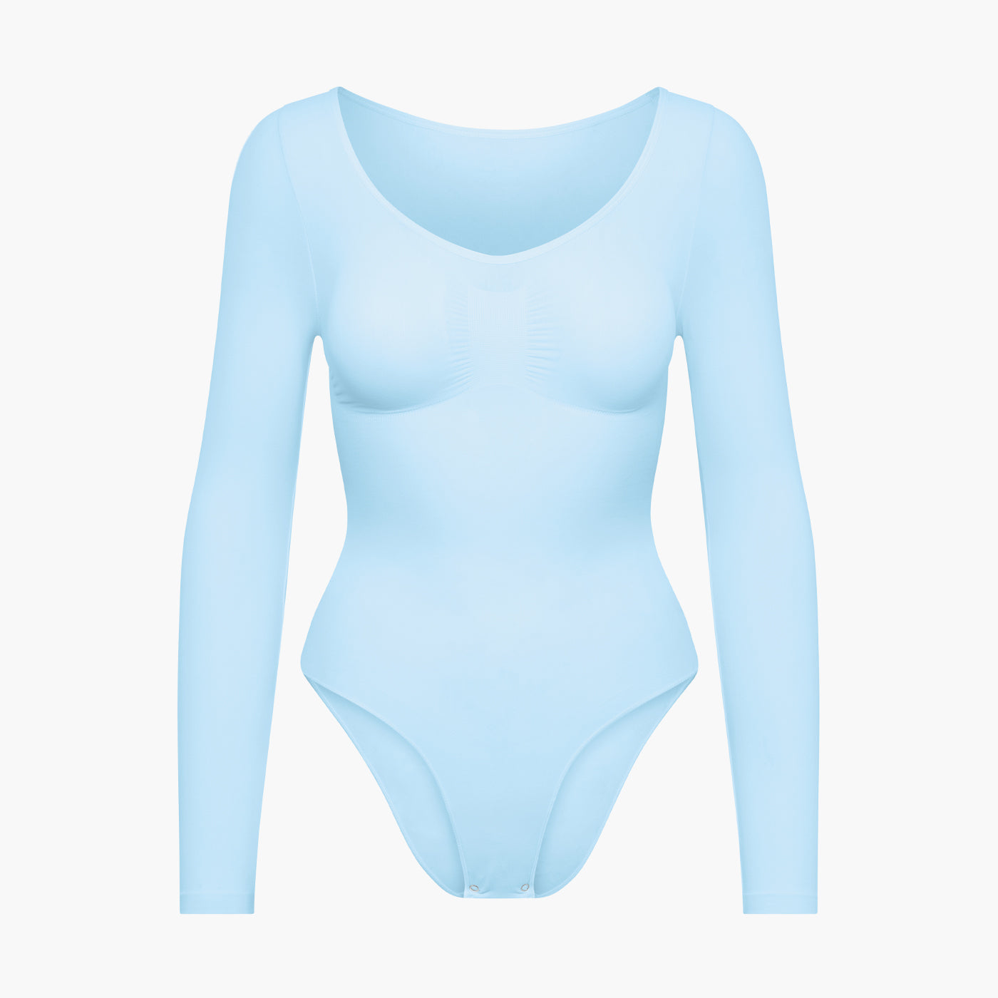NAYA – Longsleeve Sculpt Bodysuit (Slipmodel) - LivingCurves Bodysuit Baby Blauw / XS