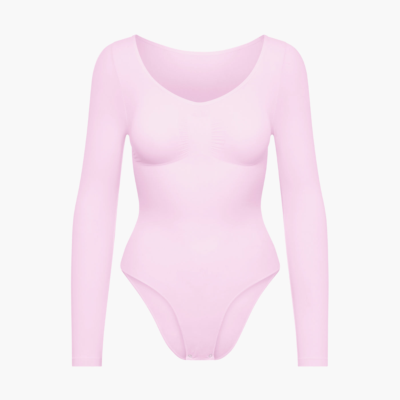 NAYA – Longsleeve Sculpt Bodysuit (Slipmodel) - LivingCurves Bodysuit Baby Roze / XS