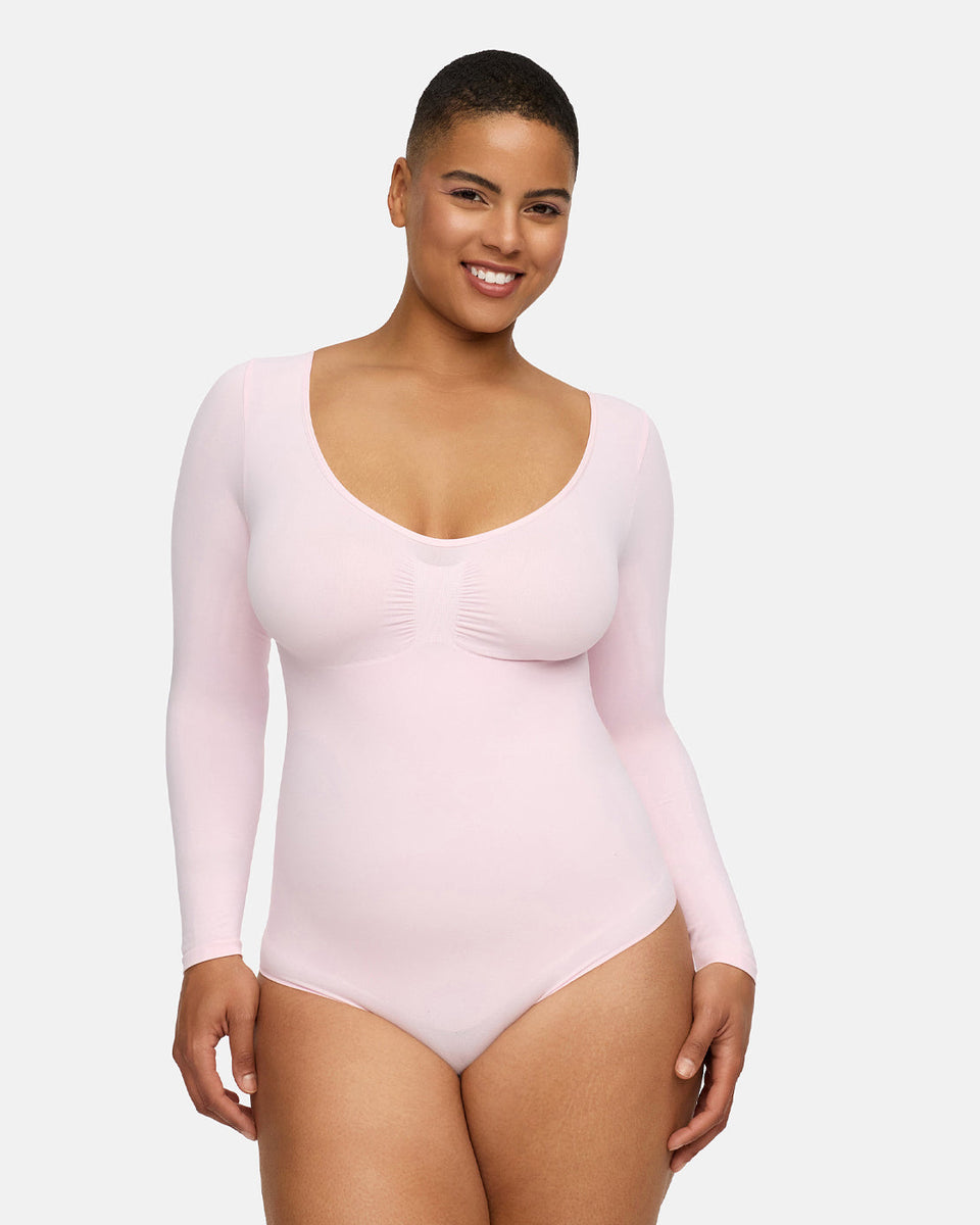 ARYA – Longsleeve Sculpt Bodysuit (Stringmodel)