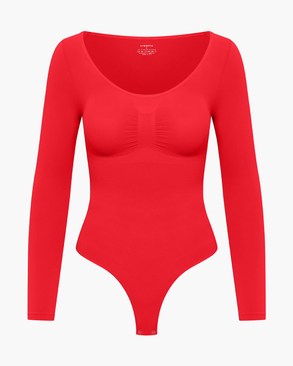 ARYA – Longsleeve Sculpt Bodysuit (Stringmodel)