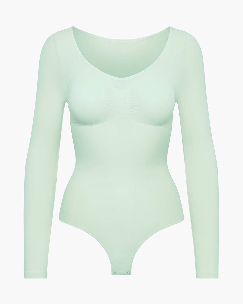 ARYA – Longsleeve Sculpt Bodysuit (Stringmodel)