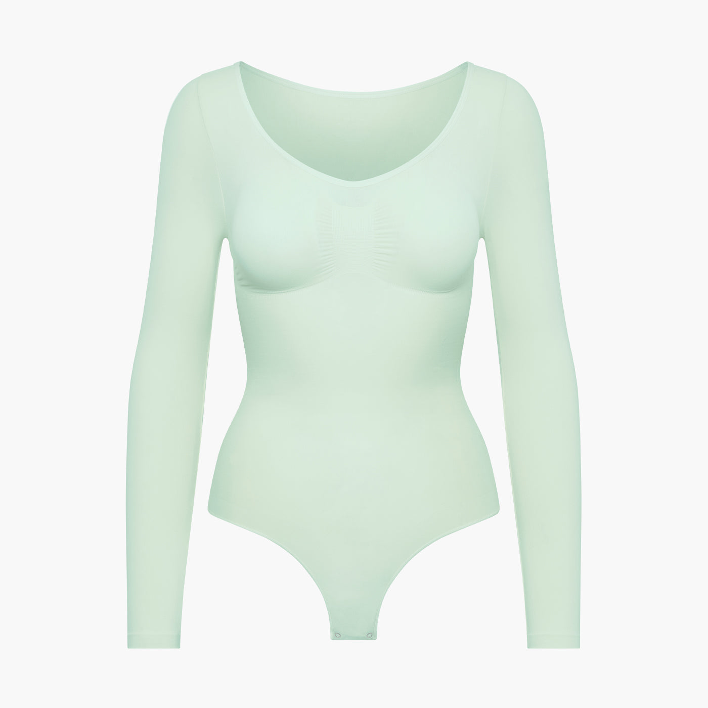 ARYA – Longsleeve Sculpt Bodysuit (Stringmodel) - LivingCurves Bodysuit Groen / XS