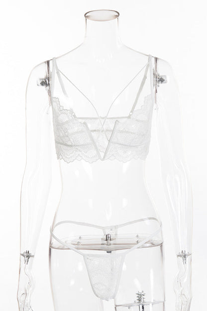 Serena – Kanten Halter Lingerieset