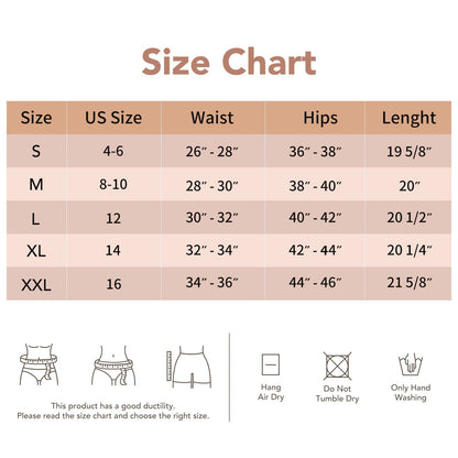 VIREA – Kant Shapewear Shorts - LivingCurves Zwart / S