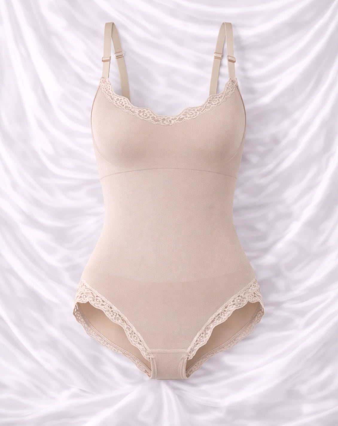 LIVC – Naadloze Bodysuit met Kant & String