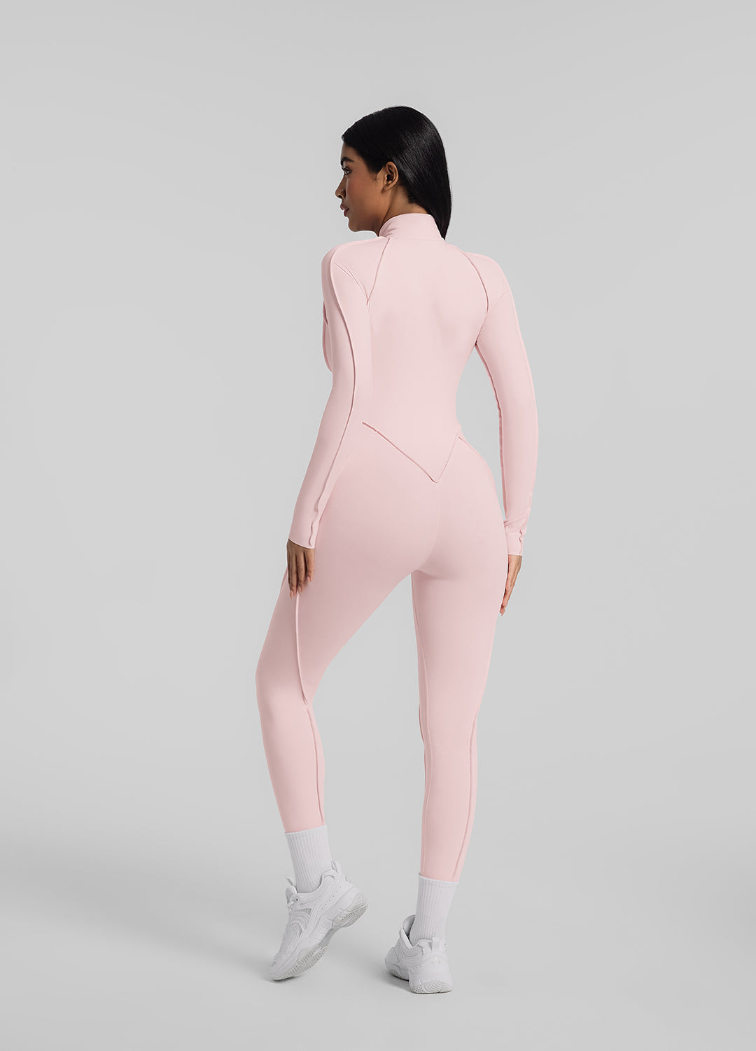 IVÉN – Closed-Back Catsuit - LivingCurves Bodysuit Ballet Pink / XS