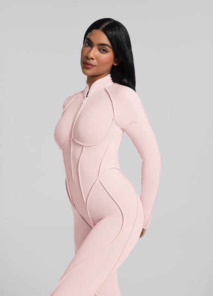 IVÉN – Closed-Back Catsuit - LivingCurves Bodysuit Ballet Pink / XS