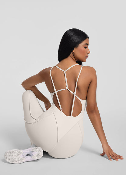 MIRE – Full-Length Shaping Catsuit - LivingCurves Bodysuit Ivory / XS