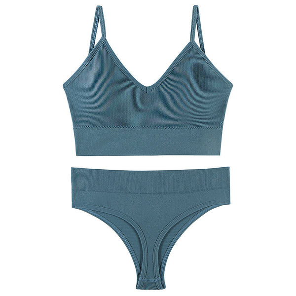Naadloze Triangle BH Set – Meerdere Kleuren