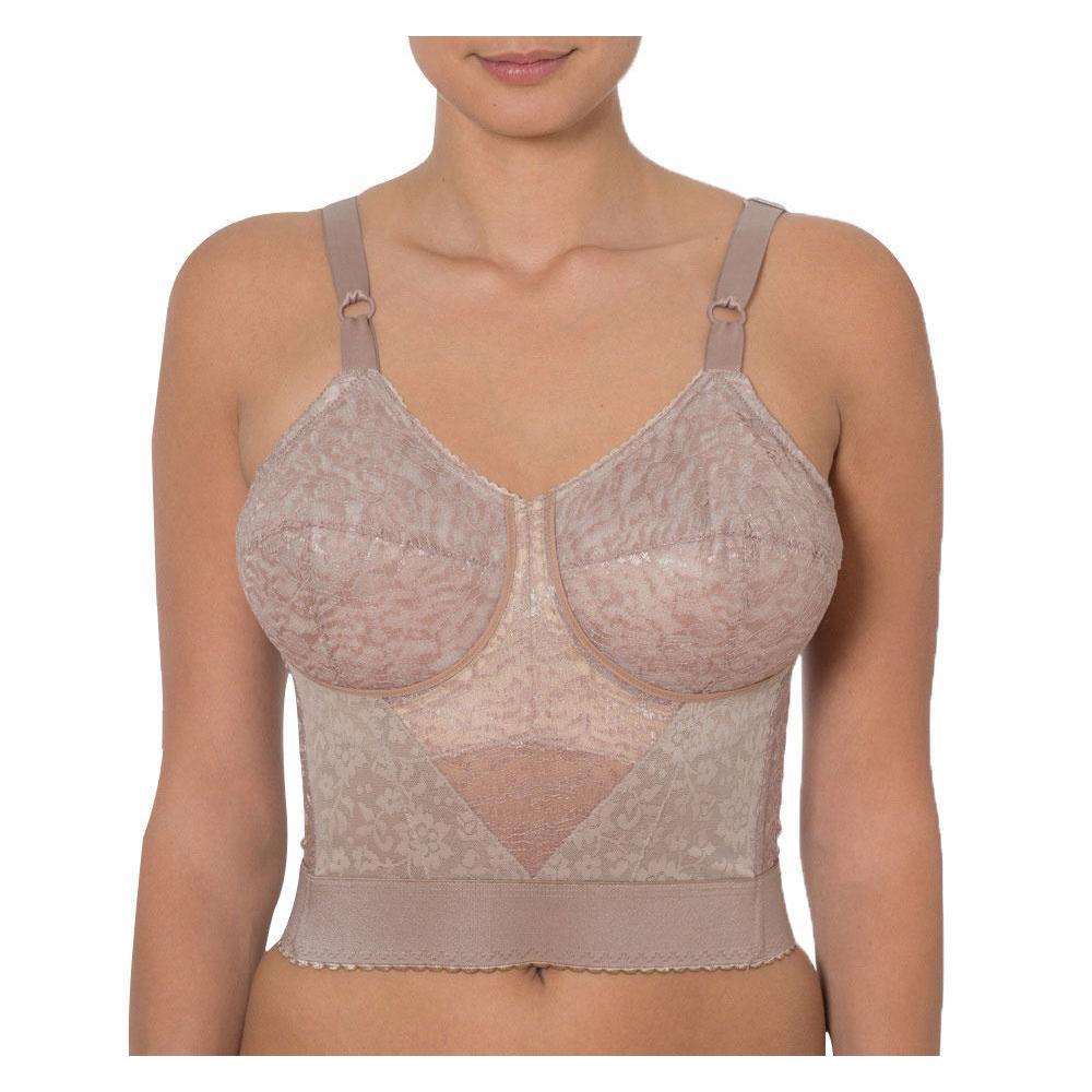 MARISTELLA – Longline Wireless Bra - LivingCurves Long Line Bra Mocca / 34B